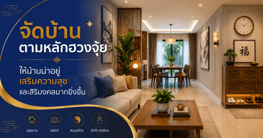 จัดบ้านตามหลักฮวงจุ้ย